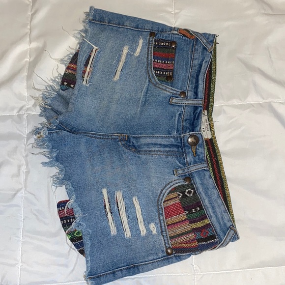 Free People jean shorts - Picture 1 of 5